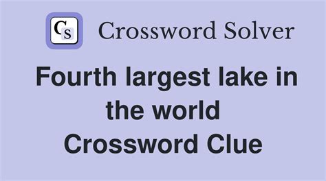 world casino is the largest crossword clue|Largest lake in the world (7,3) Crossword Clue.